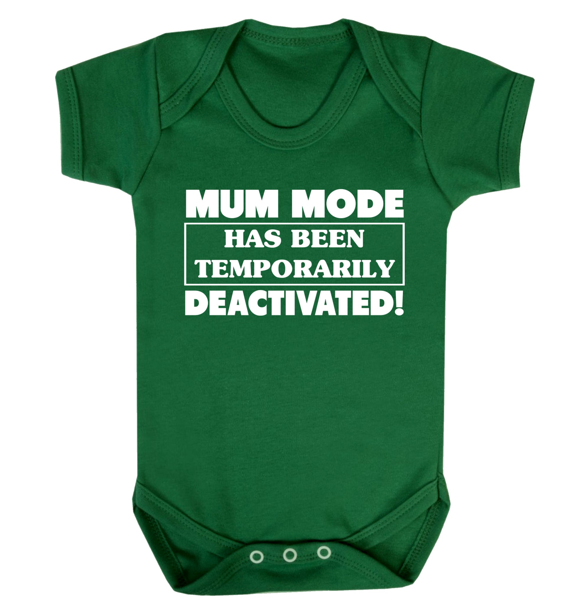 Mum mode has been temporarily deactivated! Baby Vest green 18-24 months