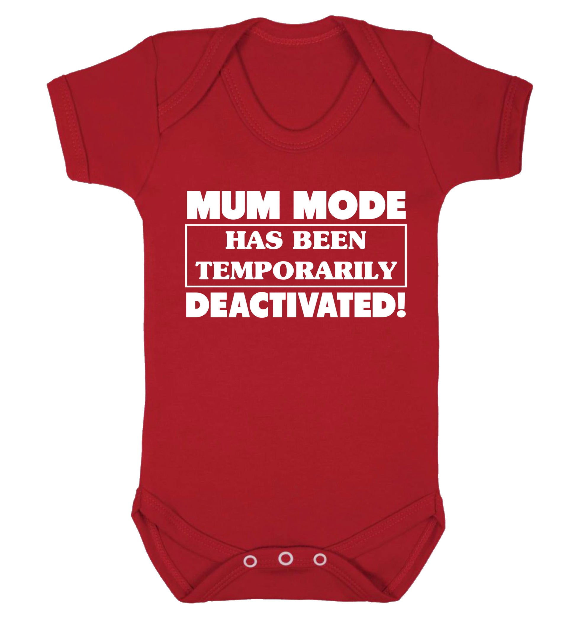 Mum mode has been temporarily deactivated! Baby Vest red 18-24 months