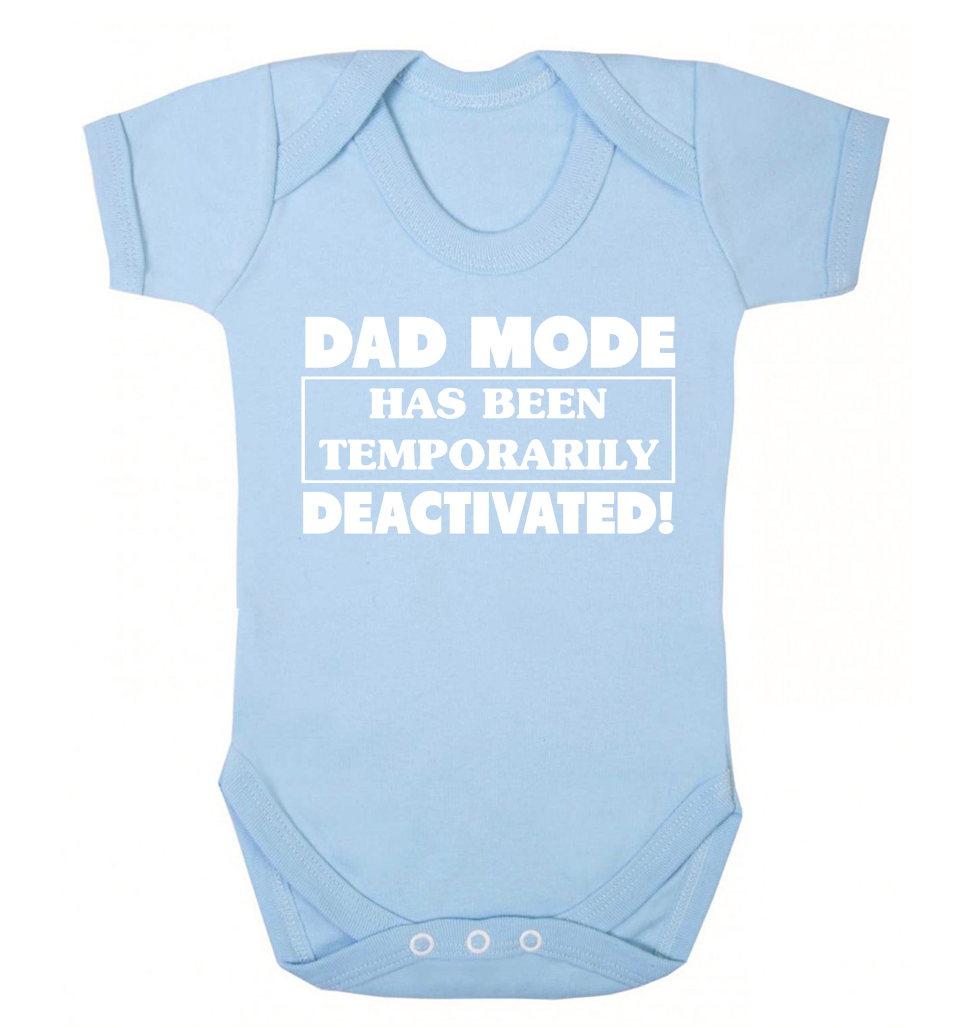 Dad mode has been temporarily deactivated! Baby Vest pale blue 18-24 months