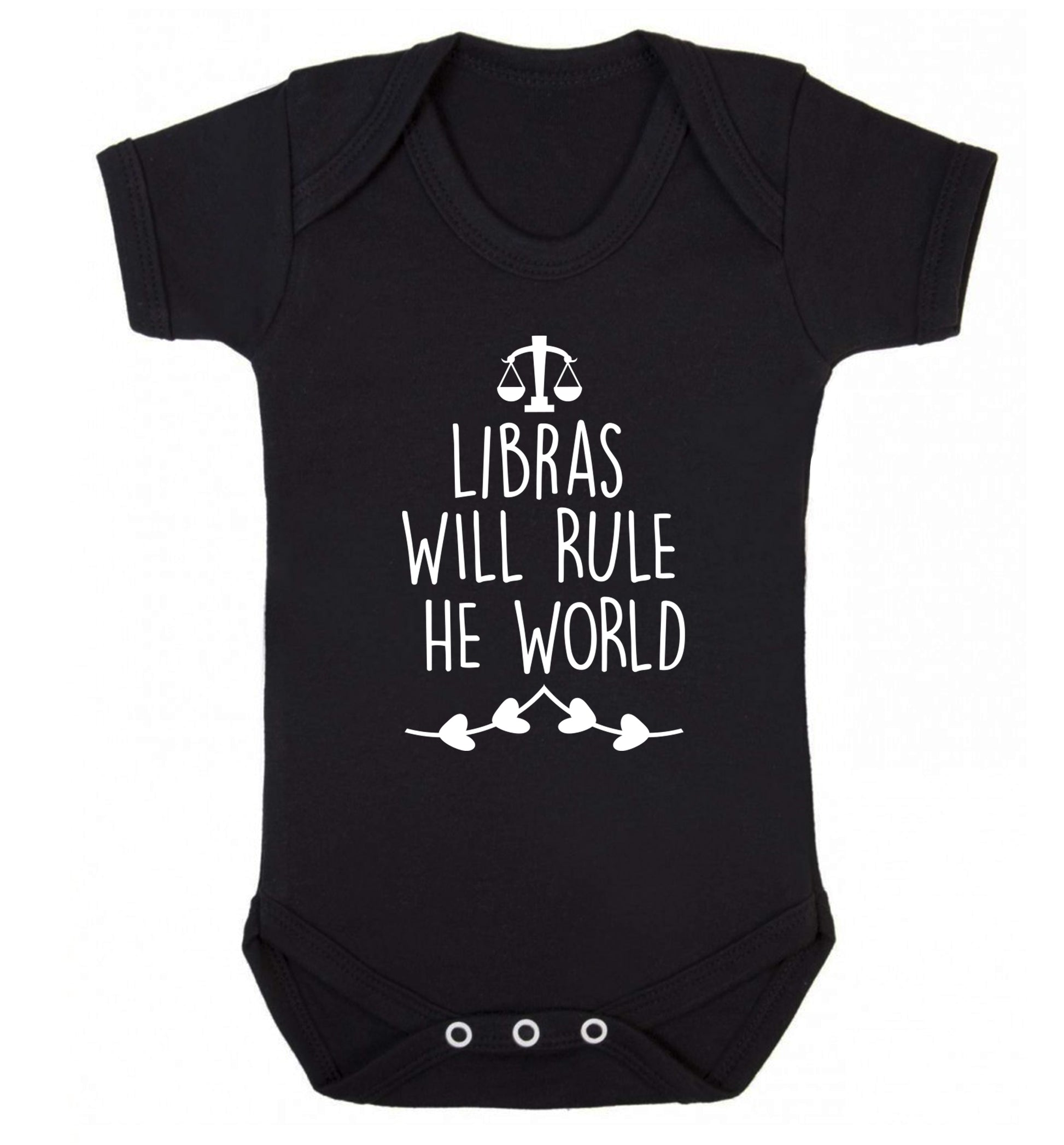 Libras will rule the world Baby Vest black 18-24 months