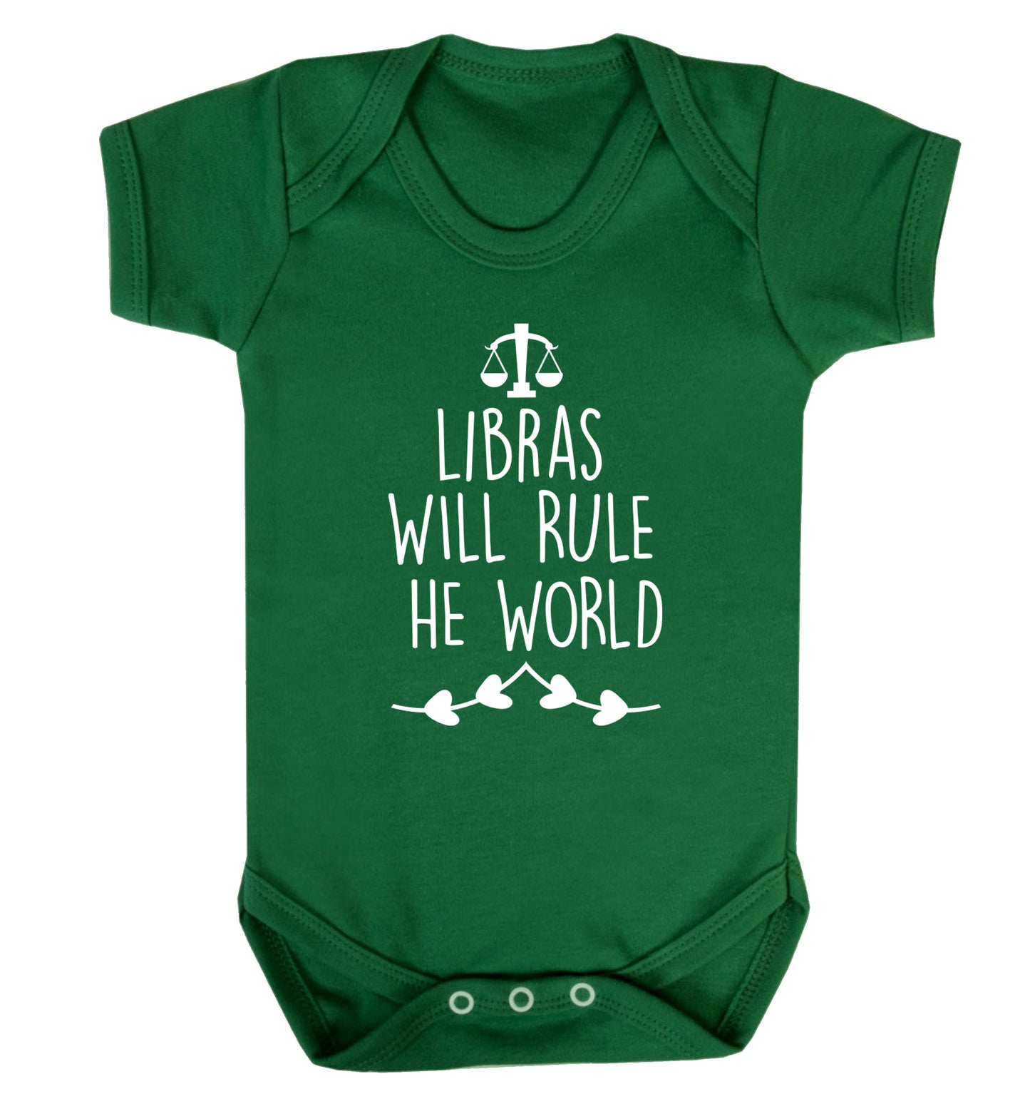 Libras will rule the world Baby Vest green 18-24 months