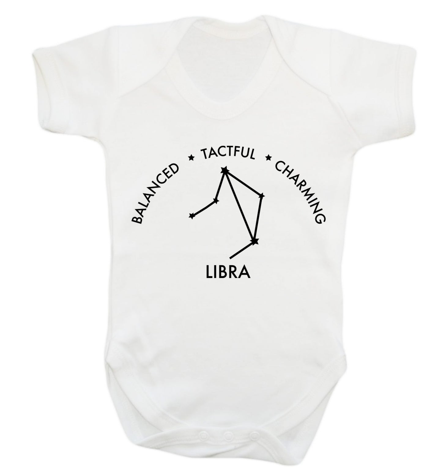 Libra: Balanced, Tactful, Charming Baby Vest white 18-24 months