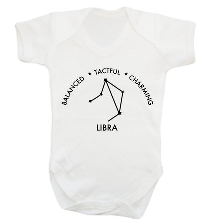 Libra: Balanced, Tactful, Charming Baby Vest white 18-24 months