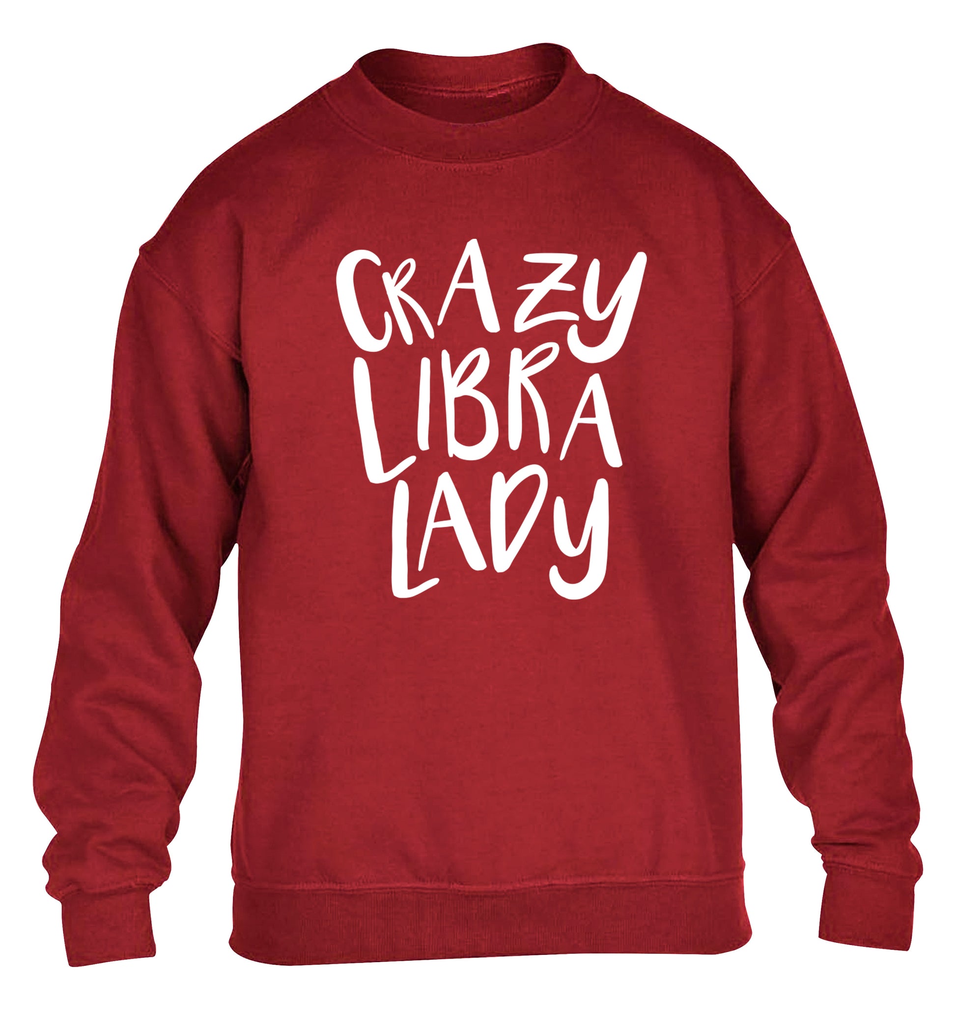 Crazy libra lady children's grey sweater 12-13 Years