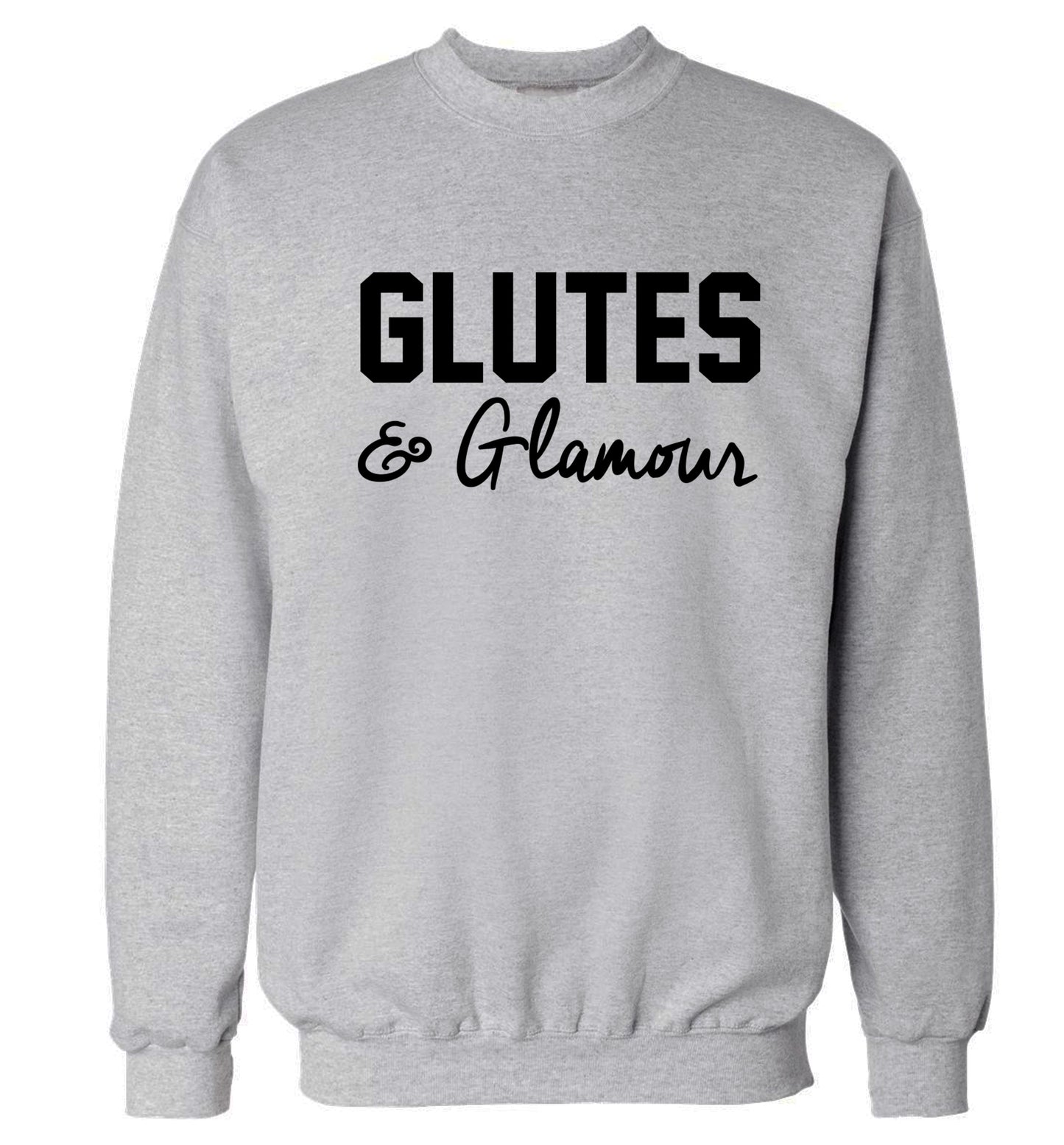 Glutes and glamour Adult's unisex grey Sweater 2XL