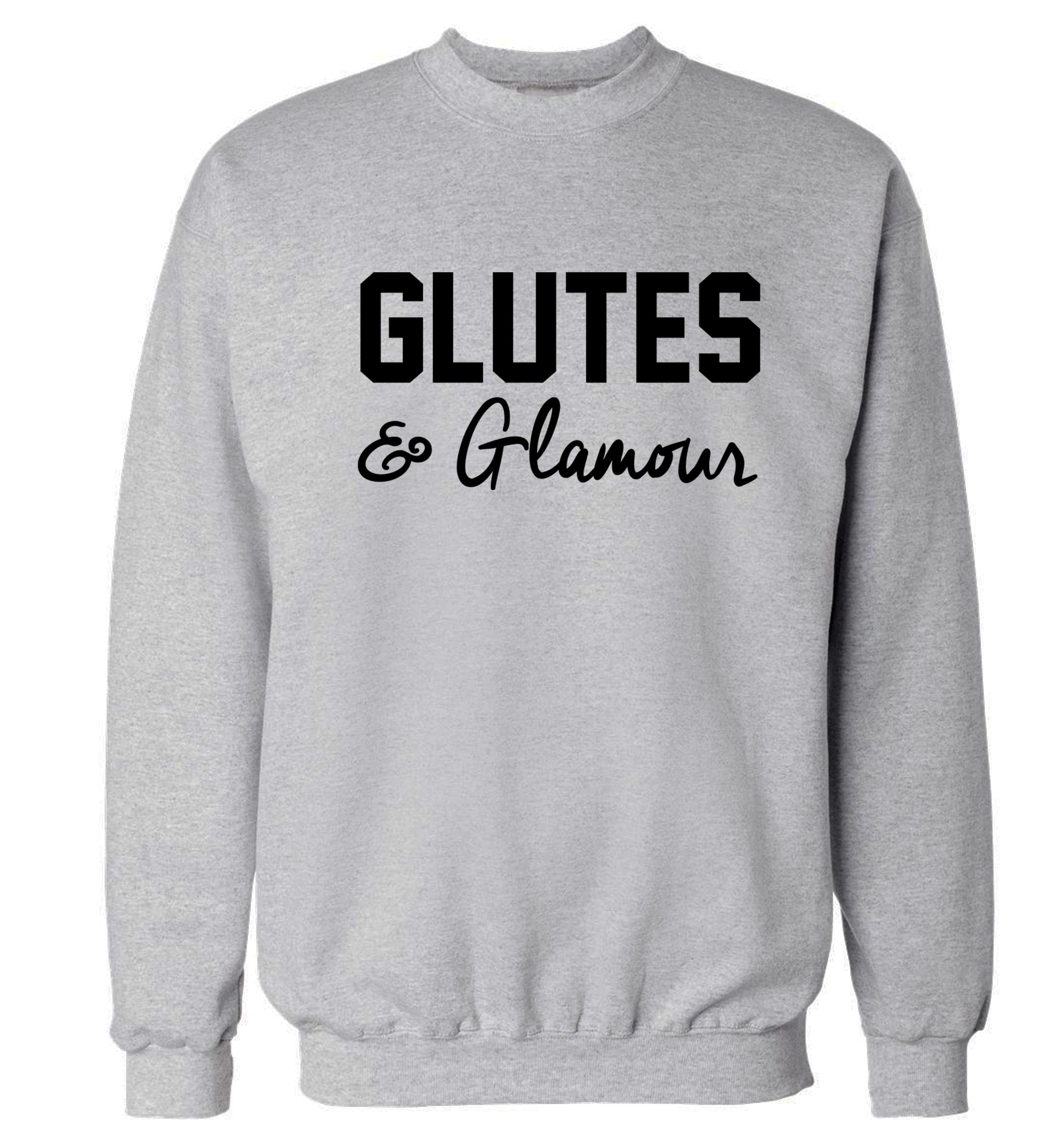 Glutes and glamour Adult's unisex grey Sweater 2XL