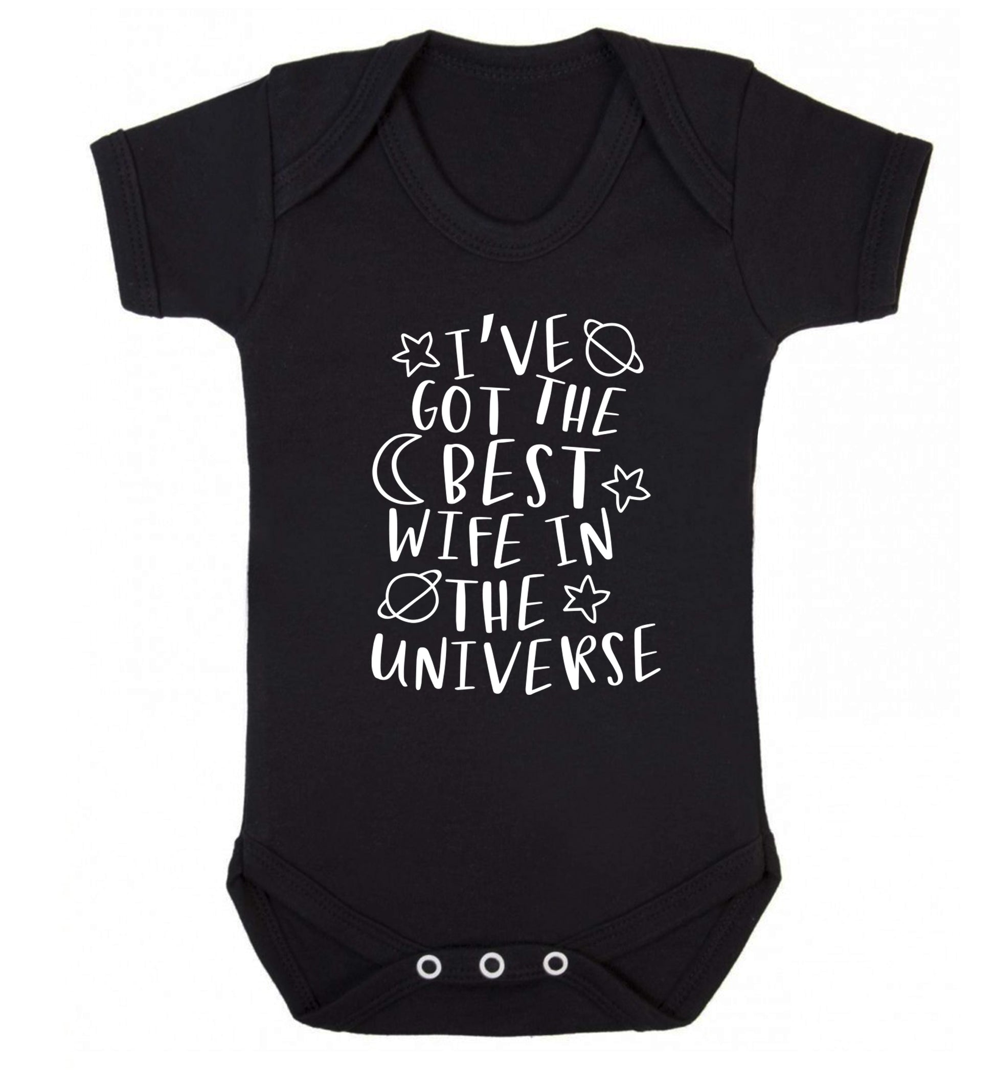 I've got the best wife in the universe Baby Vest black 18-24 months