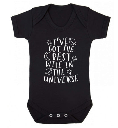 I've got the best wife in the universe Baby Vest black 18-24 months
