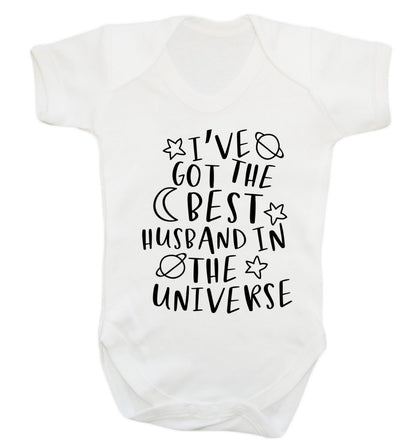 I've got the best husband in the universe Baby Vest white 18-24 months