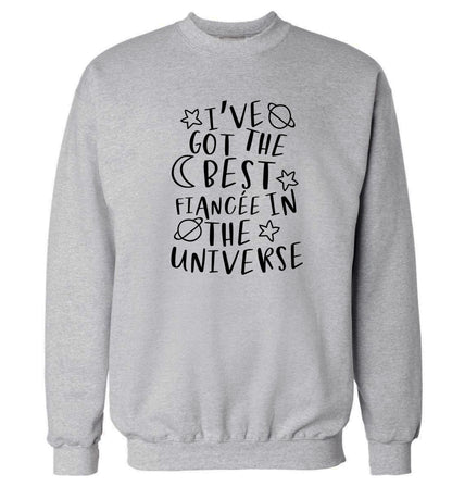 I've got the best fiancee in the universe Adult's unisex grey Sweater 2XL