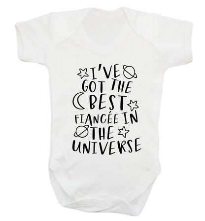 I've got the best fiancee in the universe Baby Vest white 18-24 months