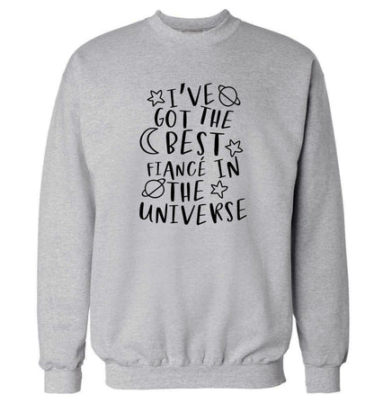 I've got the best fiance in the universe Adult's unisex grey Sweater 2XL
