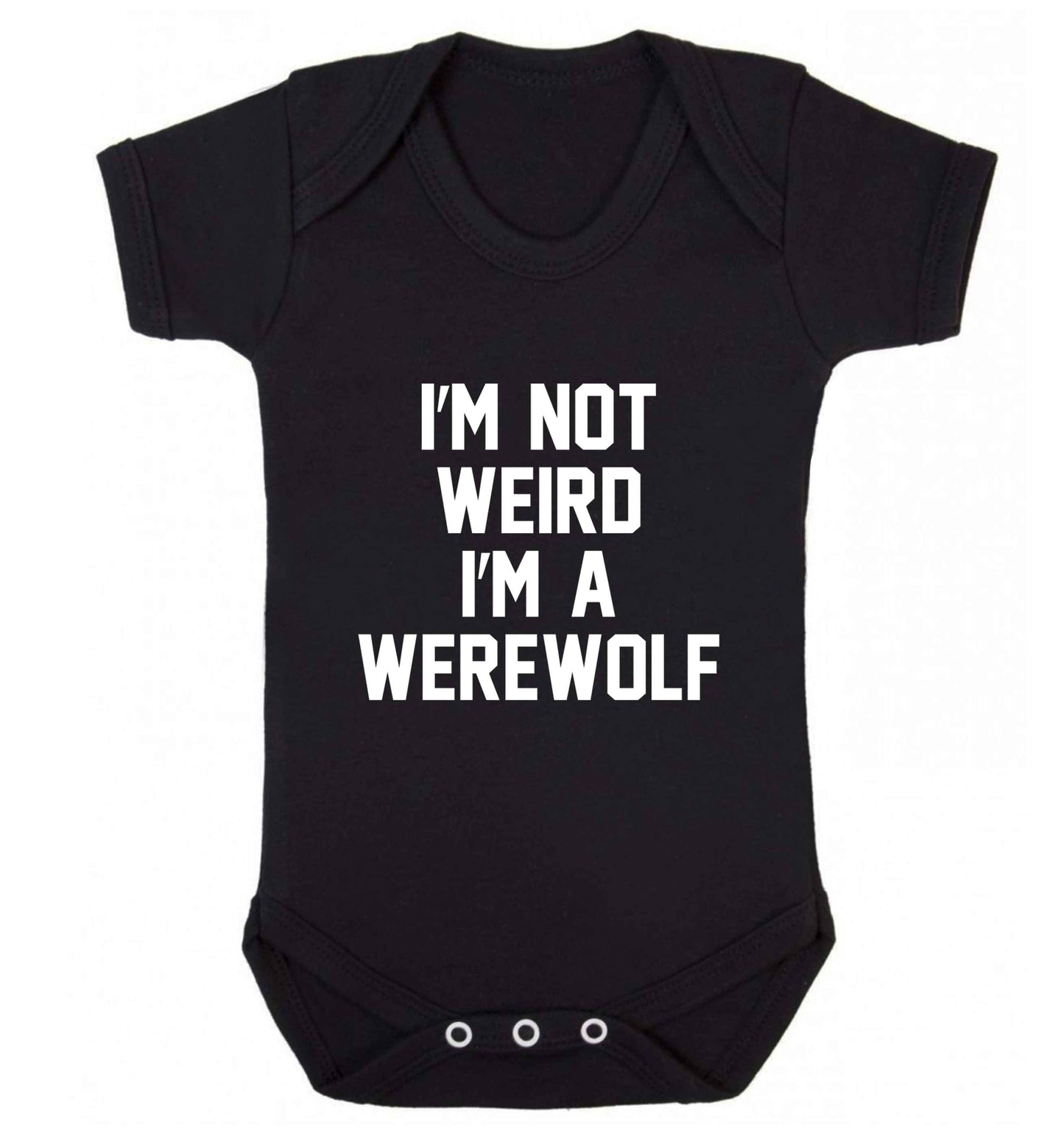 Skeleton Hand Pocket baby vest black 18-24 months