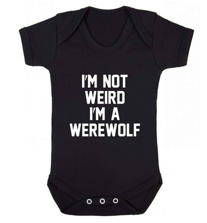 Skeleton Hand Pocket baby vest black 18-24 months