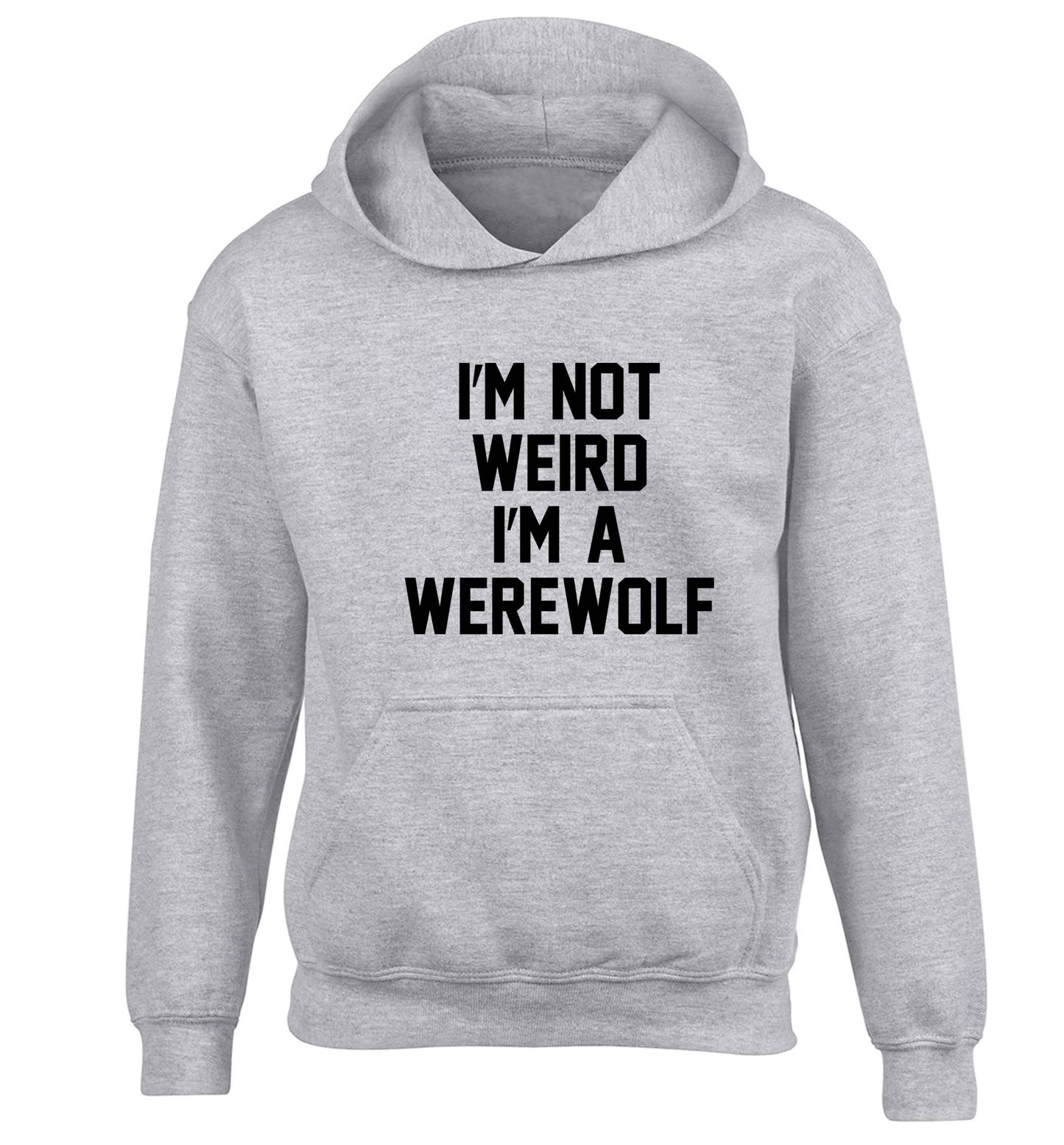 Skeleton Hand Pocket children's grey hoodie 12-13 Years