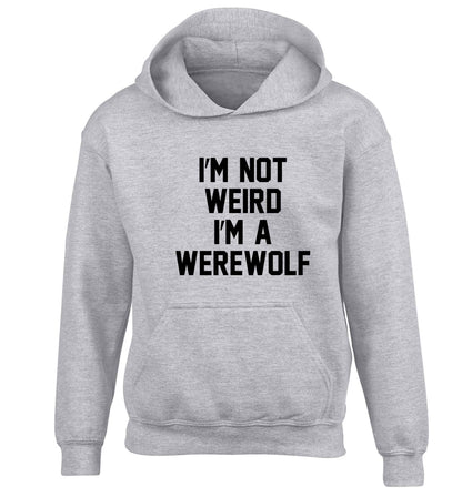 Skeleton Hand Pocket children's grey hoodie 12-13 Years