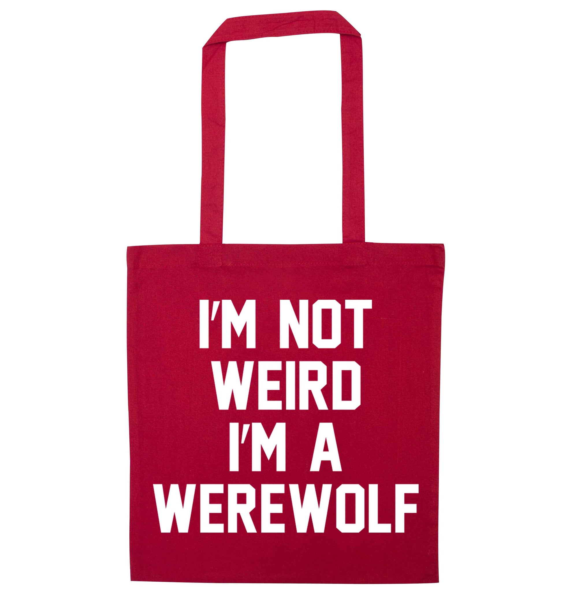 Skeleton Hand Pocket red tote bag