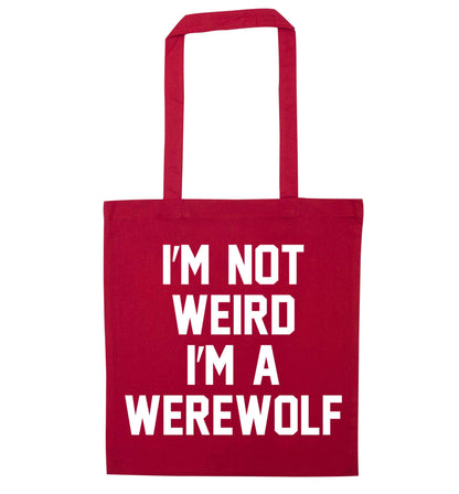 Skeleton Hand Pocket red tote bag