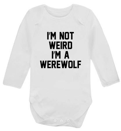 Skeleton Hand Pocket baby vest long sleeved white 6-12 months