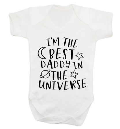 I'm the best daddy in the universe Baby Vest white 18-24 months