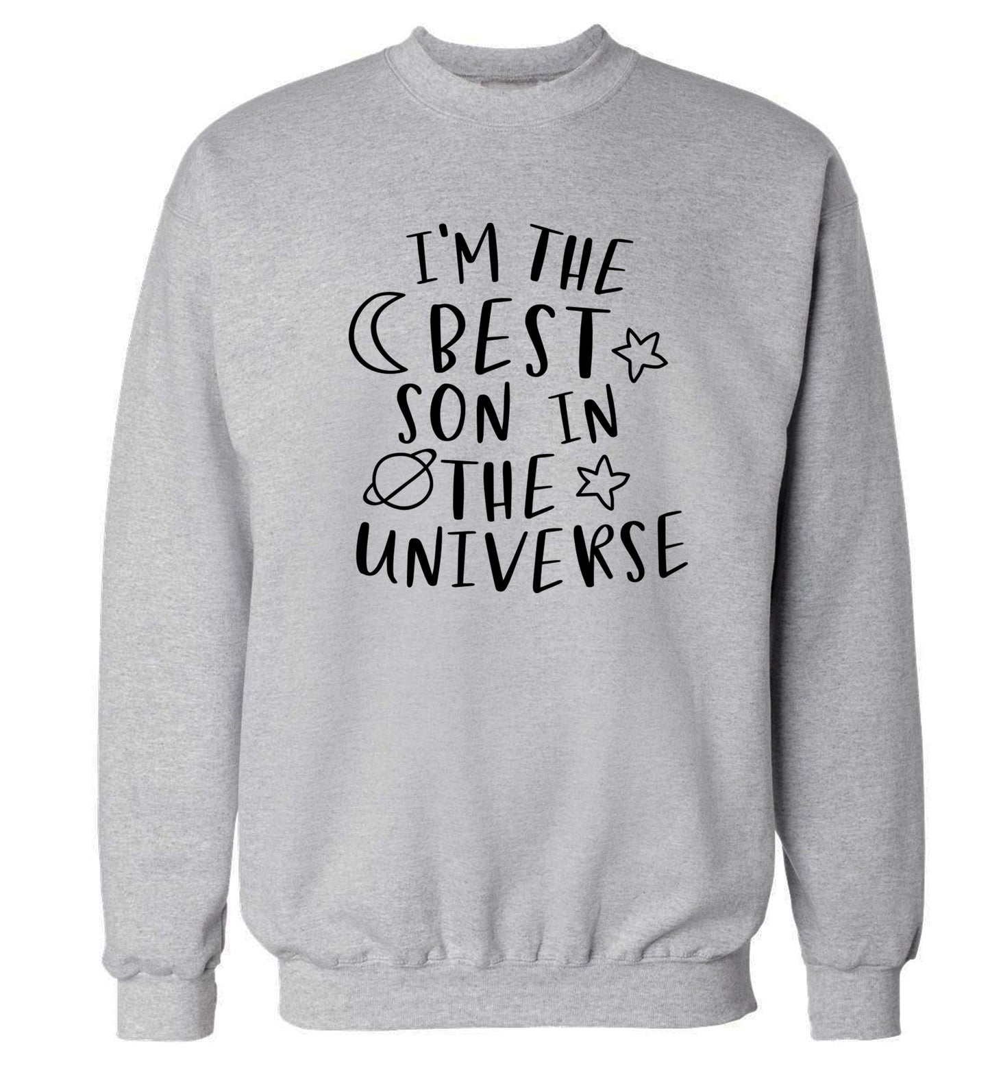 I'm the best son in the universe Adult's unisex grey Sweater 2XL