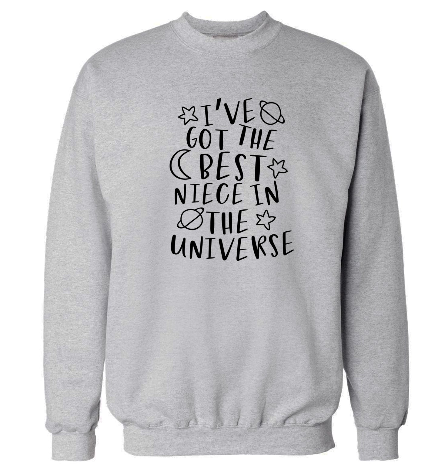 I've got the best niece in the universe Adult's unisex grey Sweater 2XL