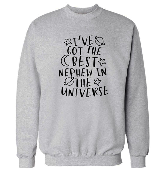 I've got the best nephew in the universe Adult's unisex grey Sweater 2XL