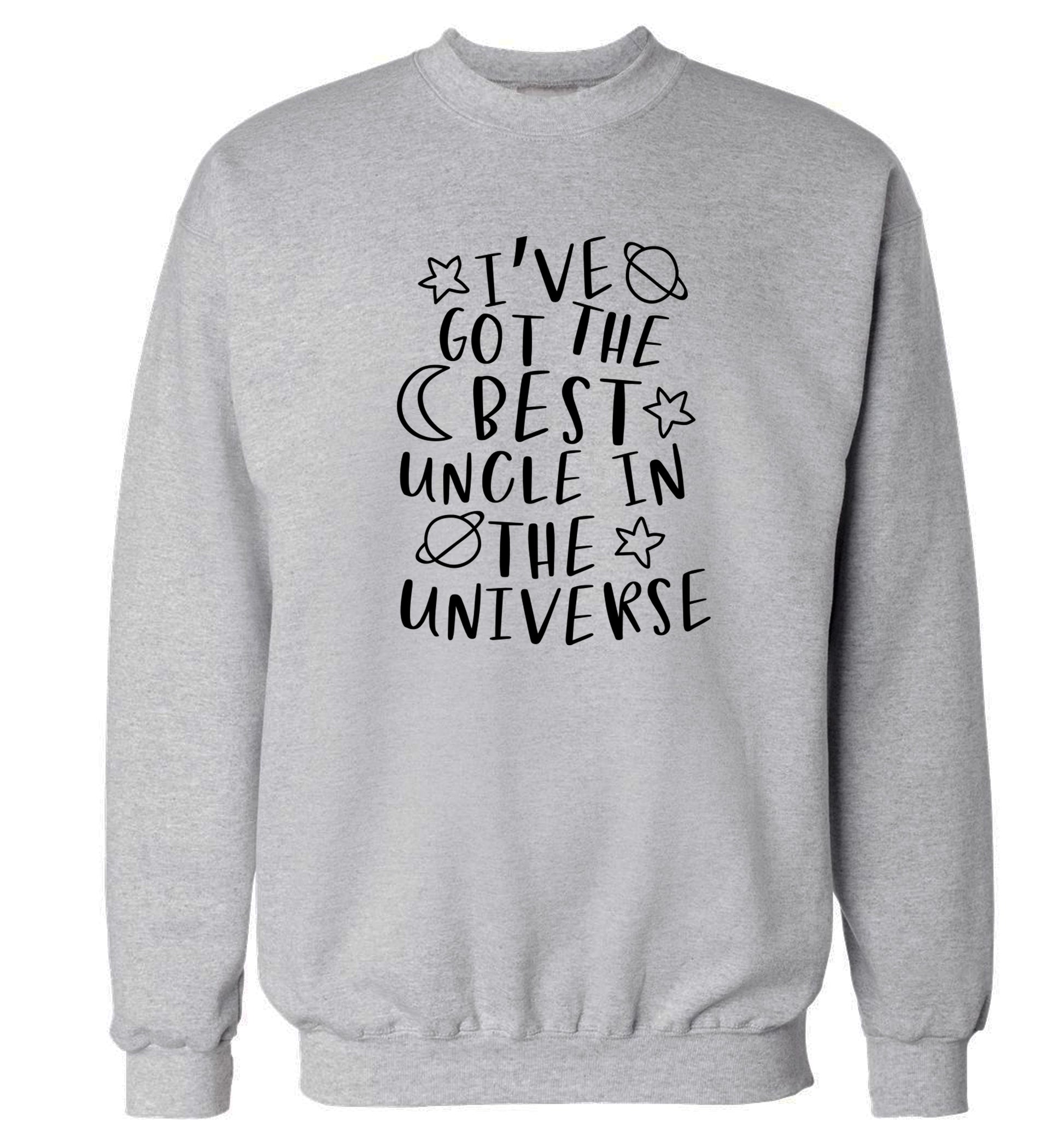 I've got the best uncle in the universe Adult's unisex grey Sweater 2XL