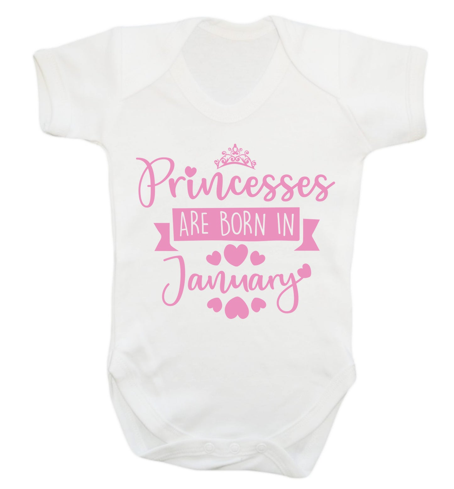Princesses are born in November Baby Vest white 18-24 months