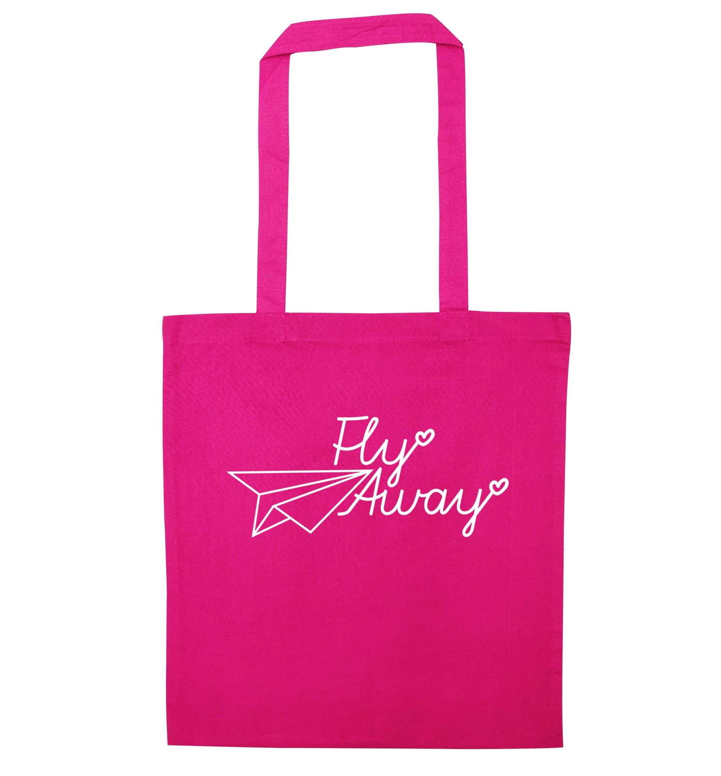 Fly away pink tote bag
