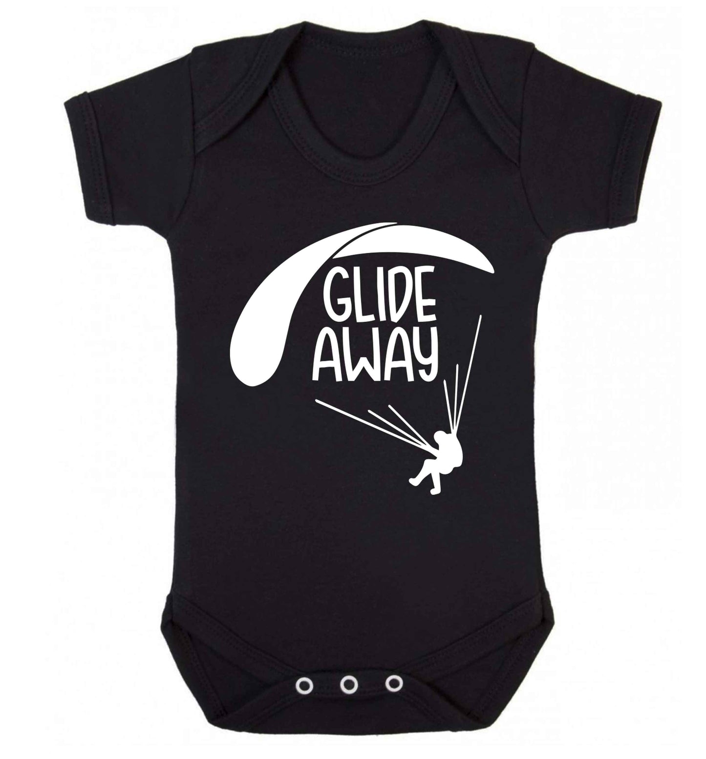 Glide away Baby Vest black 18-24 months