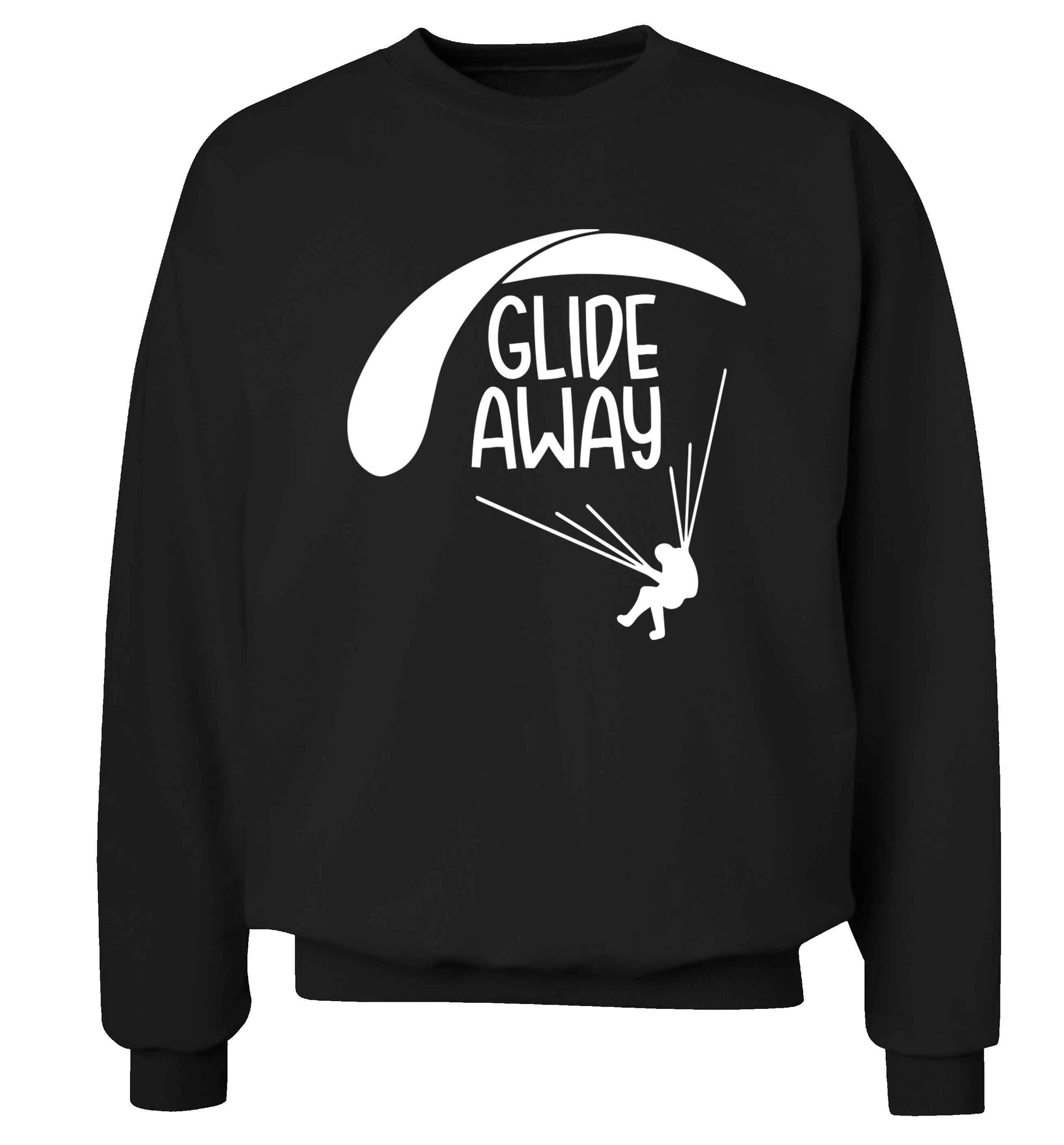 Glide away Adult's unisex black Sweater 2XL