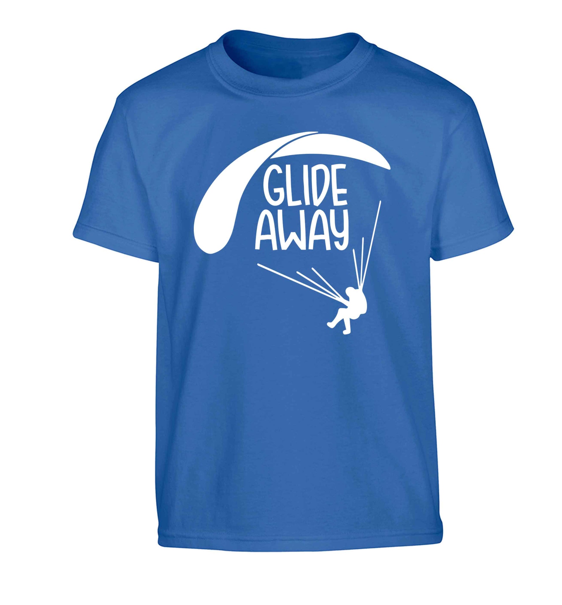 Glide away Children's blue Tshirt 12-13 Years