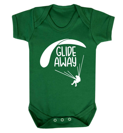Glide away Baby Vest green 18-24 months