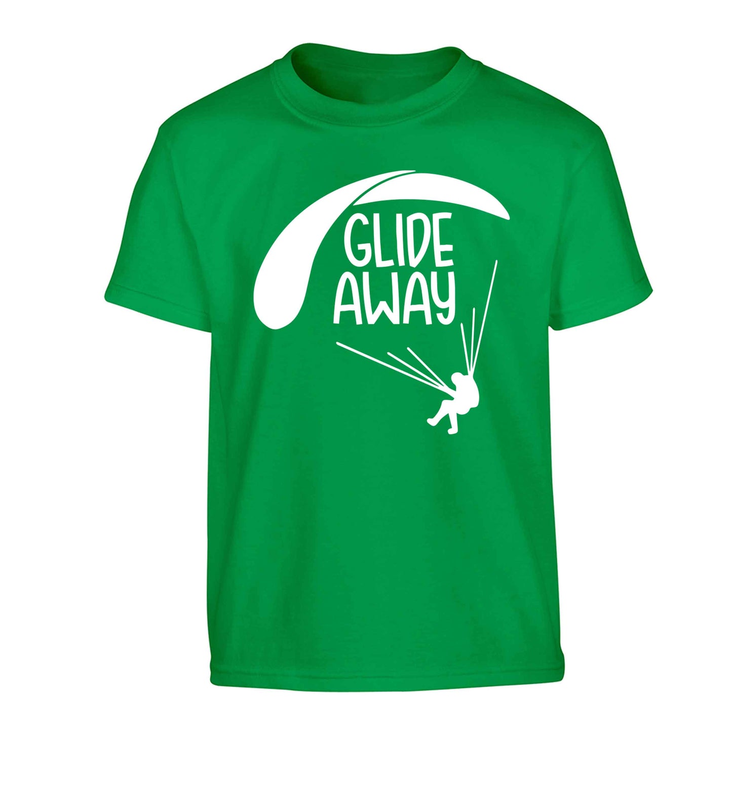 Glide away Children's green Tshirt 12-13 Years