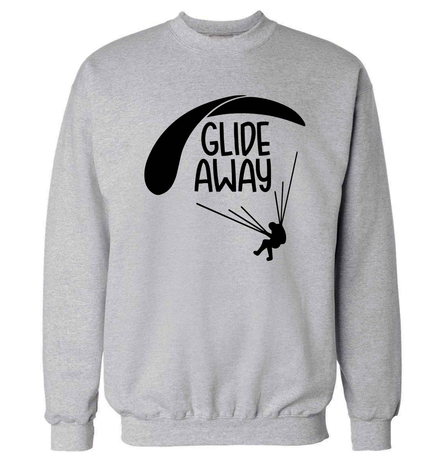 Glide away Adult's unisex grey Sweater 2XL