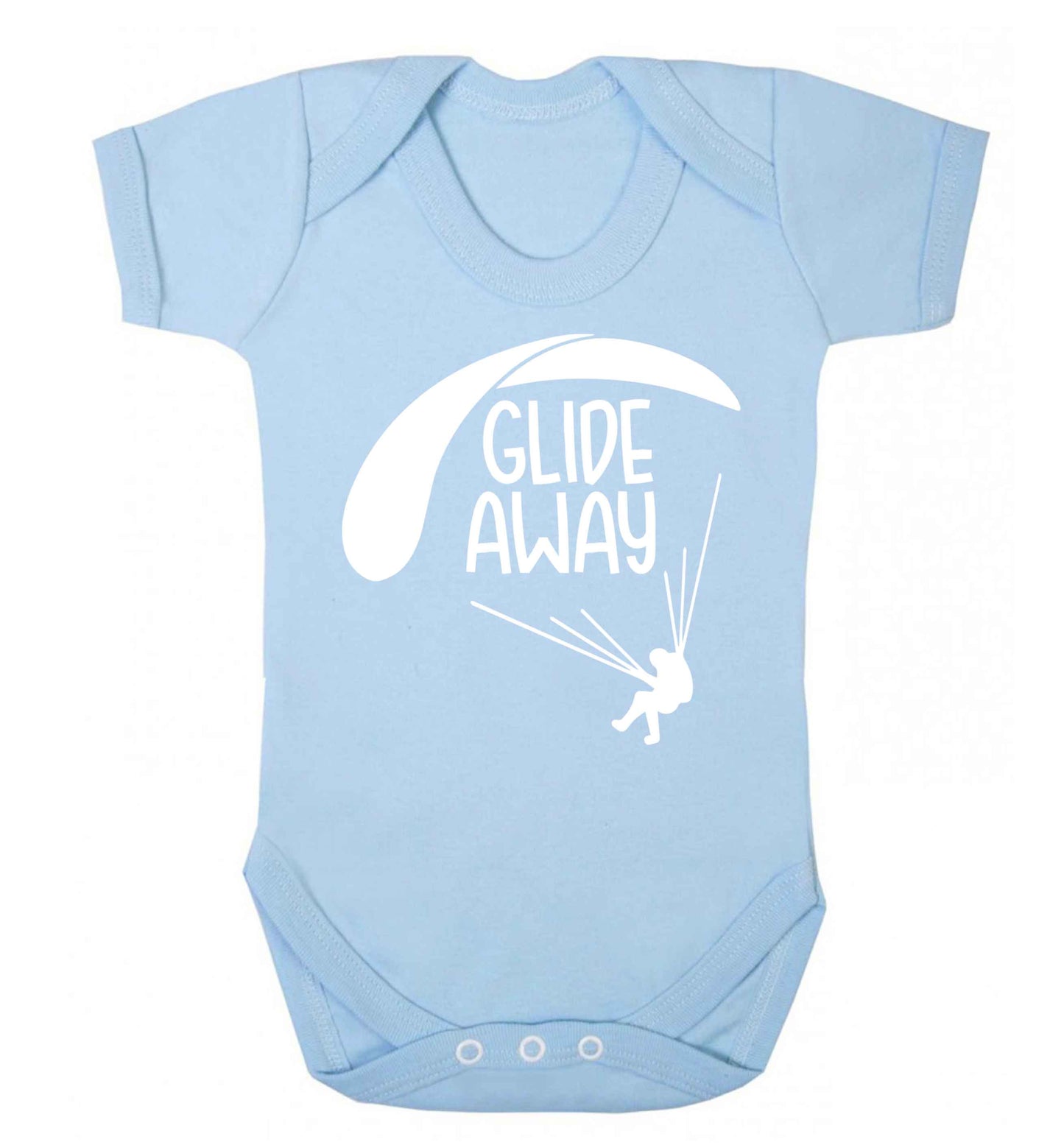Glide away Baby Vest pale blue 18-24 months