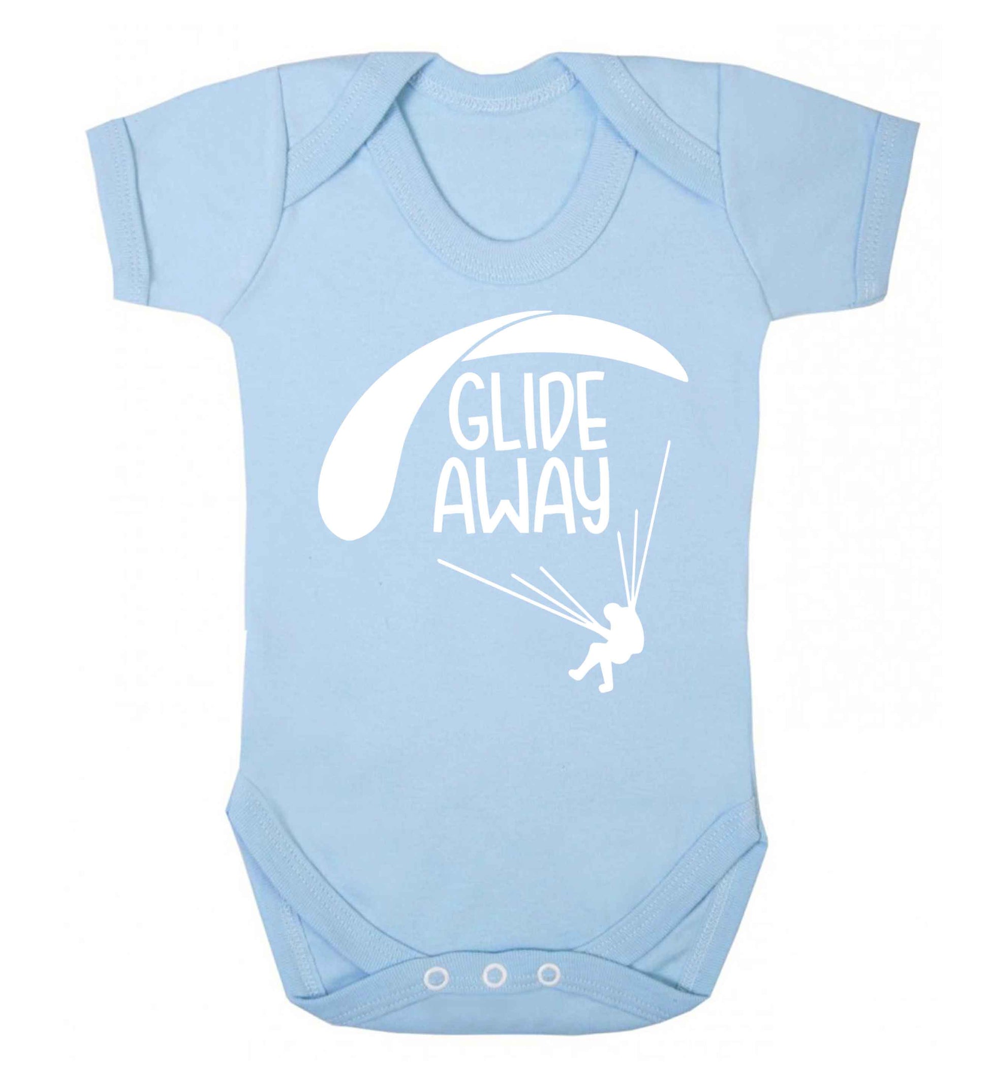 Glide away Baby Vest pale blue 18-24 months