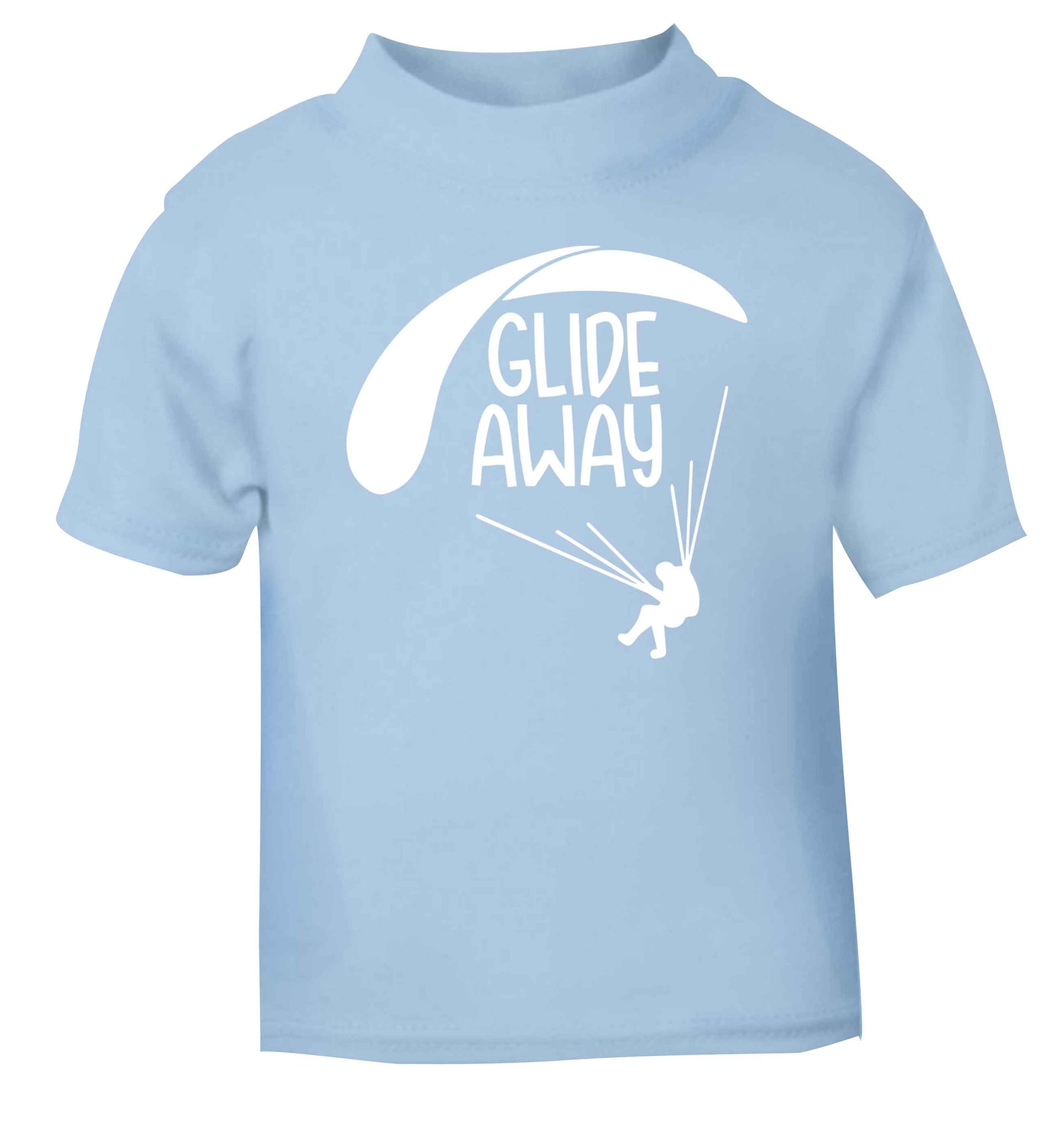 Glide away light blue Baby Toddler Tshirt 2 Years