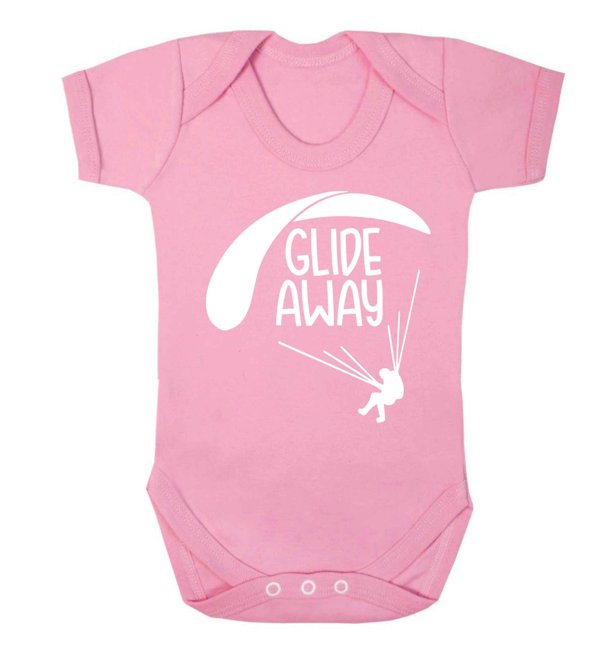 Glide away Baby Vest pale pink 18-24 months