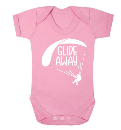 Glide away Baby Vest pale pink 18-24 months