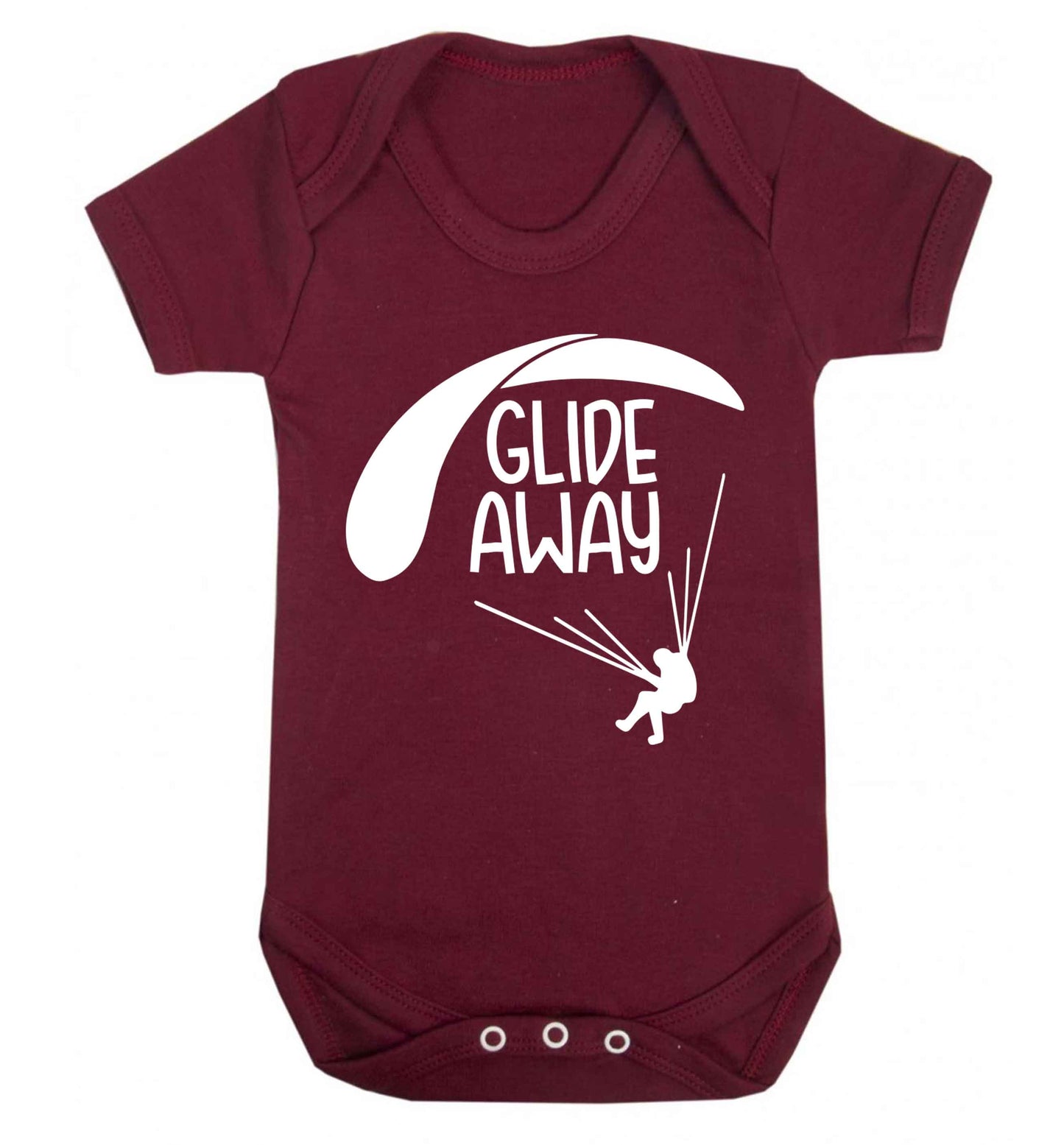 Glide away Baby Vest maroon 18-24 months