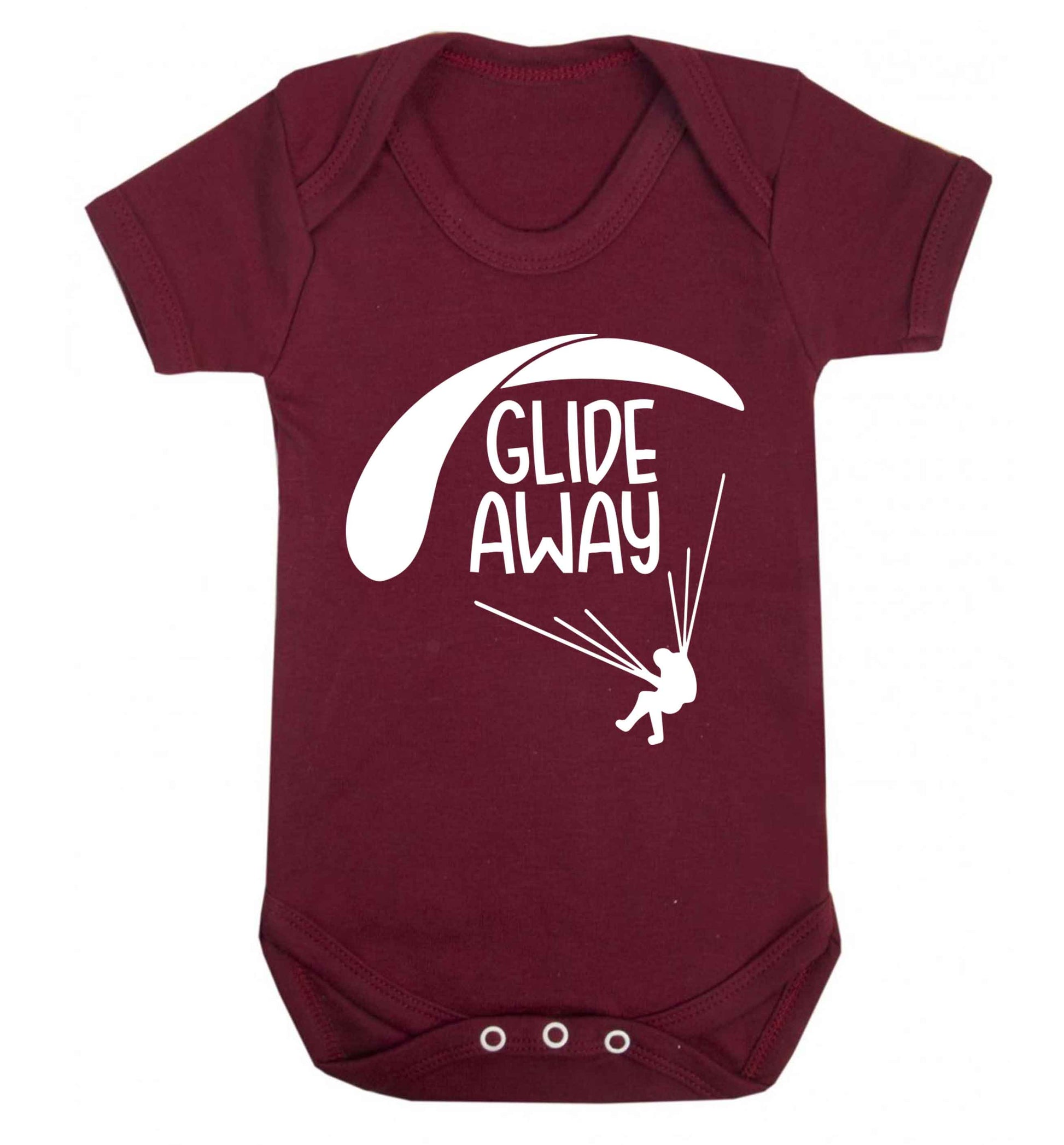 Glide away Baby Vest maroon 18-24 months