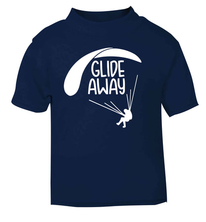 Glide away navy Baby Toddler Tshirt 2 Years
