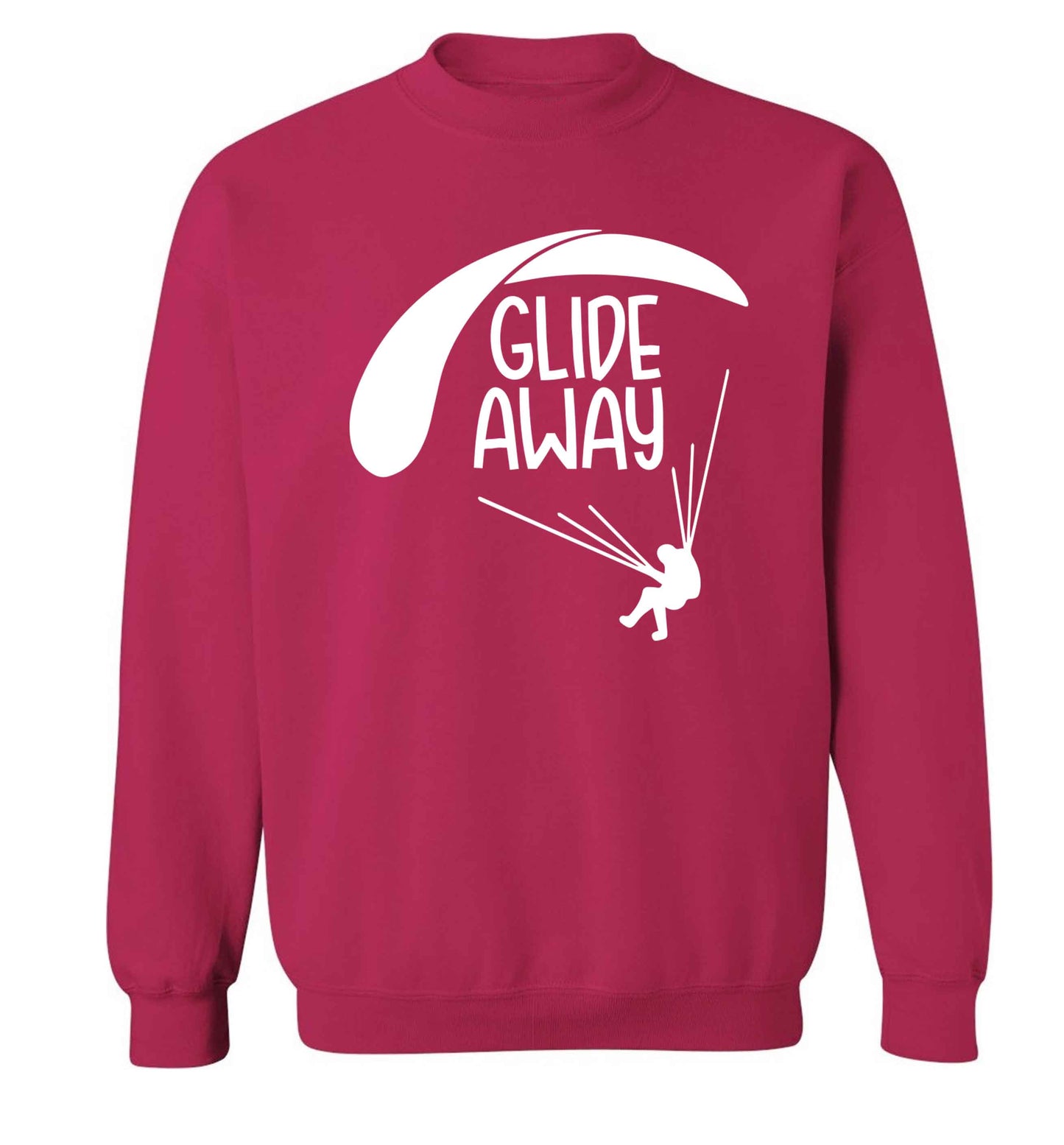 Glide away Adult's unisex pink Sweater 2XL