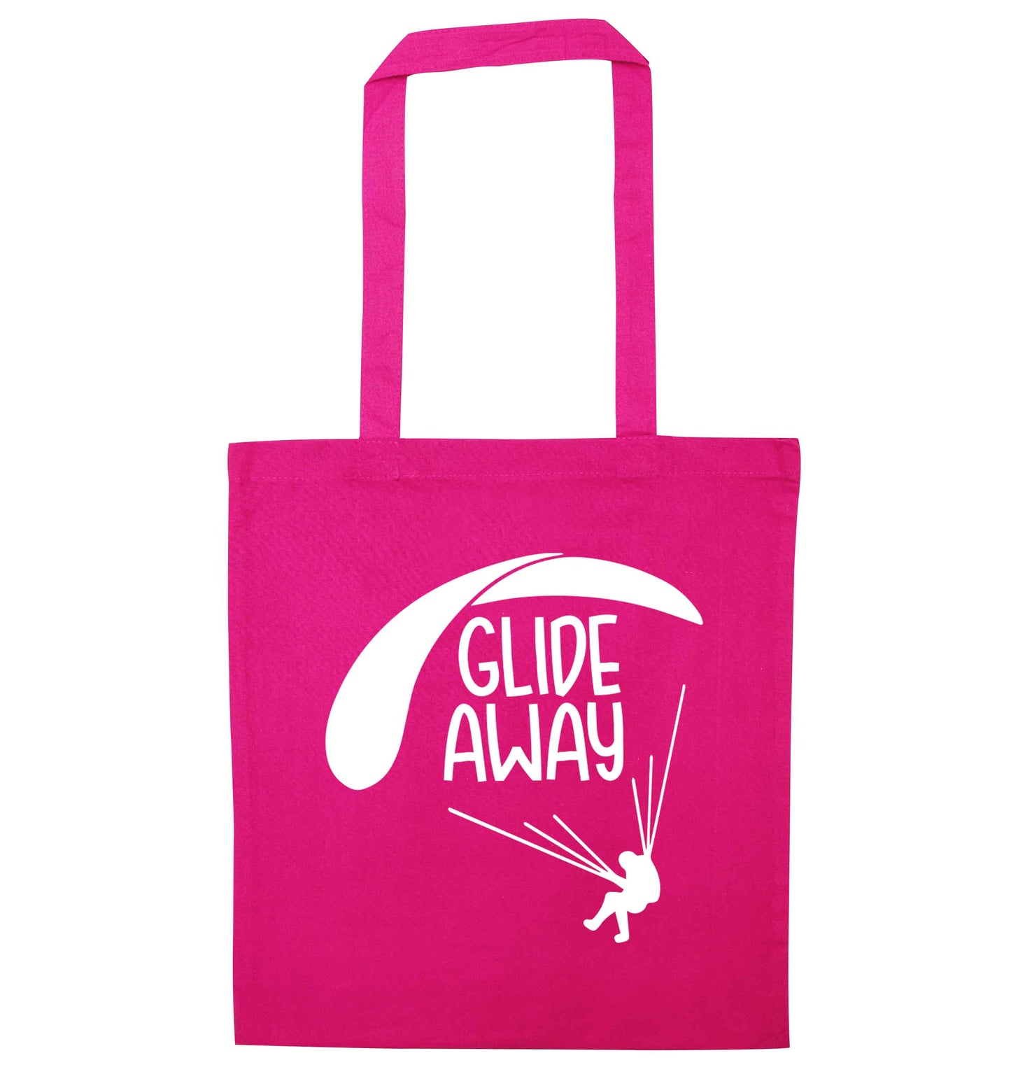 Glide away pink tote bag