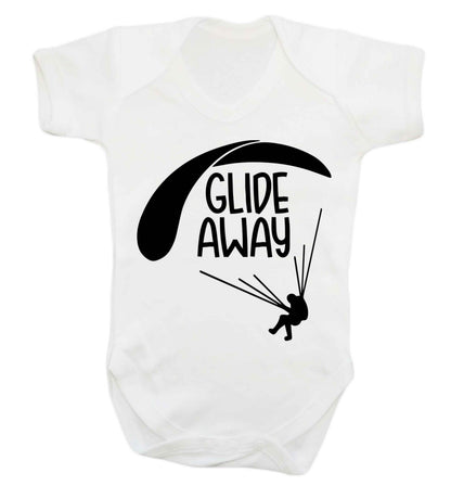 Glide away Baby Vest white 18-24 months