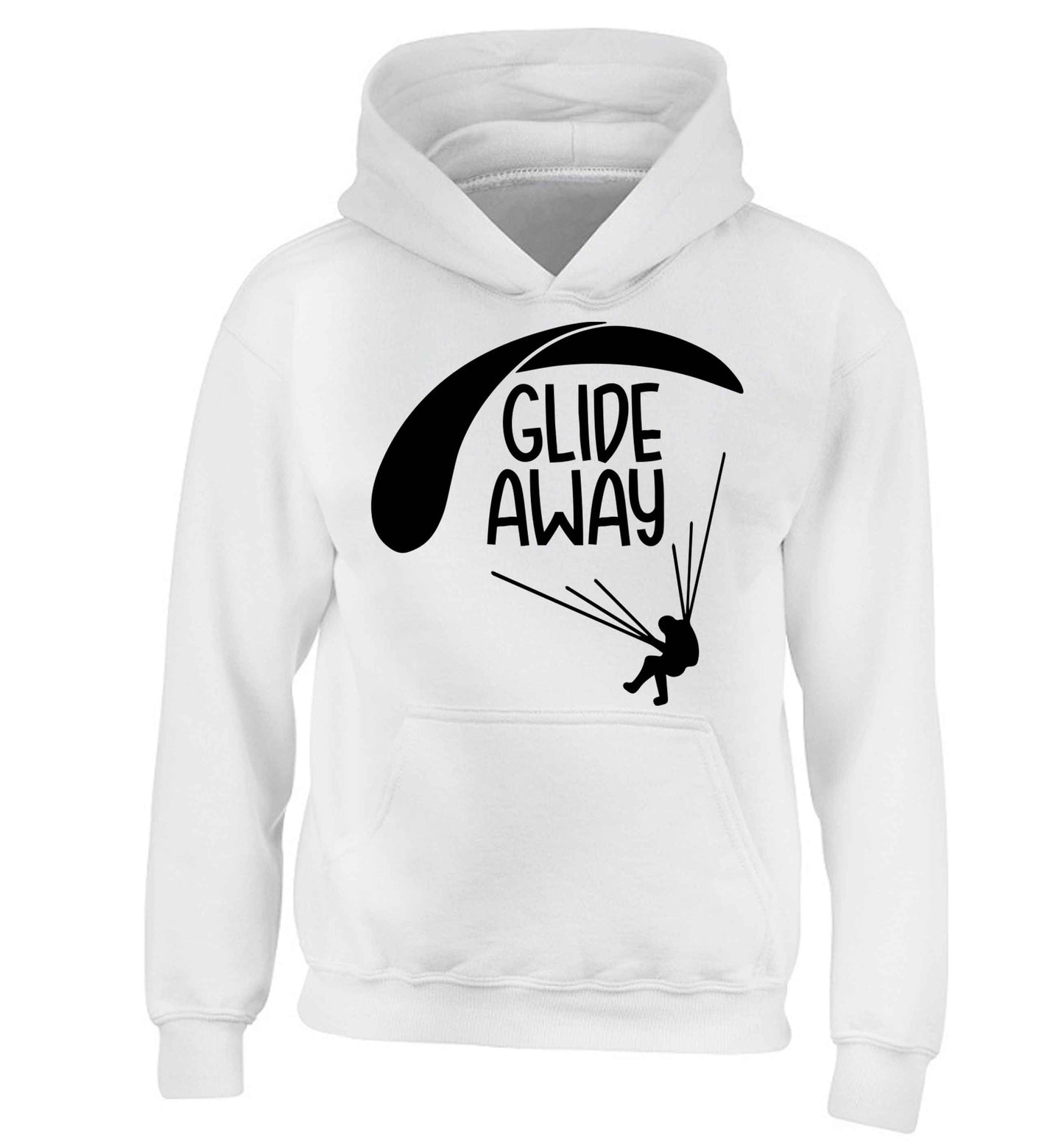 Glide away children's white hoodie 12-13 Years