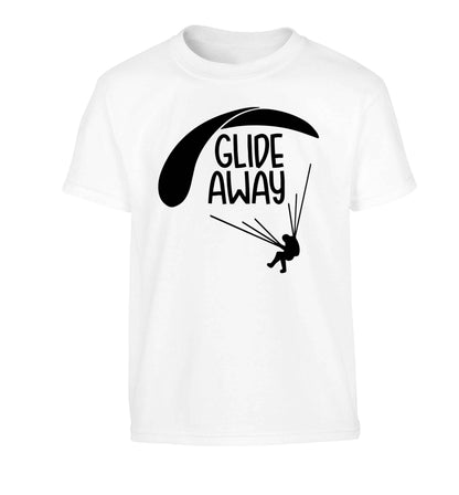 Glide away Children's white Tshirt 12-13 Years