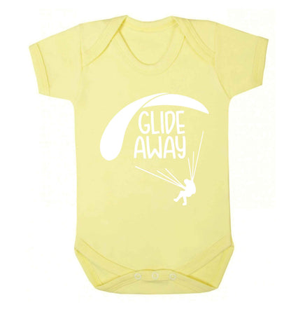 Glide away Baby Vest pale yellow 18-24 months